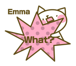 Sticker for Emma sticker #14657919