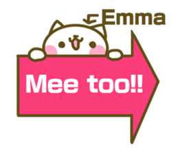 Sticker for Emma sticker #14657920