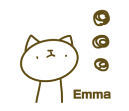 Sticker for Emma sticker #14657922