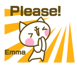 Sticker for Emma sticker #14657934