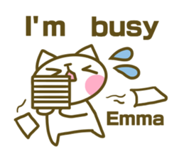 Sticker for Emma sticker #14657935