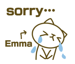 Sticker for Emma sticker #14657936