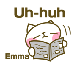 Sticker for Emma sticker #14657937