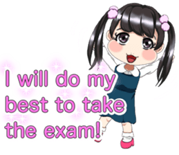 Lovely Loose Foot English sticker #14658135