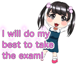 Lovely Loose Foot English sticker #14658135