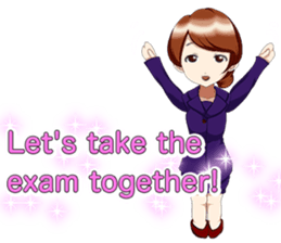 Lovely Loose Foot English sticker #14658136