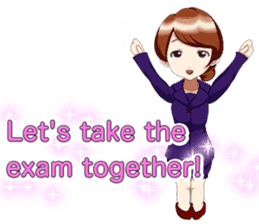 Lovely Loose Foot English sticker #14658136