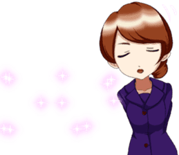 Lovely Loose Foot English sticker #14658144