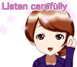 Lovely Loose Foot English sticker #14658148