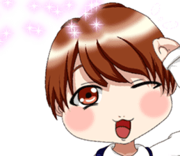 Lovely Loose Foot English sticker #14658162