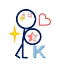 Stickman Chiho 3 sticker #14658390