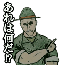 military sticker oni gunsou sticker #14658530