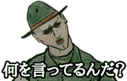 military sticker oni gunsou sticker #14658535