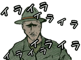 military sticker oni gunsou sticker #14658541