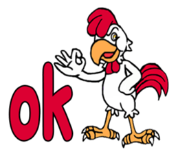G-chicken 5 sticker #14659128