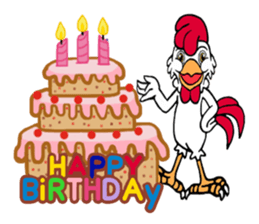 G-chicken 5 sticker #14659133