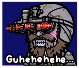 Curl Sergeant- special forces vol.3 sticker #14659574