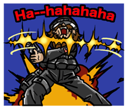 Curl Sergeant- special forces vol.3 sticker #14659576