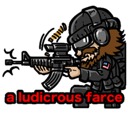 Curl Sergeant- special forces vol.3 sticker #14659578