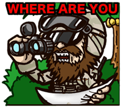 Curl Sergeant- special forces vol.3 sticker #14659583