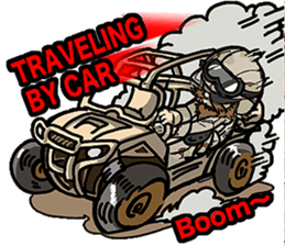 Curl Sergeant- special forces vol.3 sticker #14659588