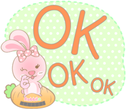 Rabbita : Happy Day sticker #14659812