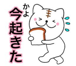 Names cat kayo sticker #14660472