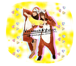 Nachi & Mutan's happy life stickers. sticker #14660515