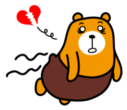 Liu-Lang Bear-LOVE Time sticker #14661625