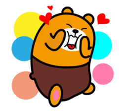 Liu-Lang Bear-LOVE Time sticker #14661626