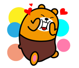 Liu-Lang Bear-LOVE Time sticker #14661626