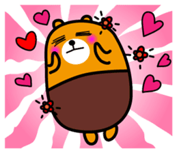 Liu-Lang Bear-LOVE Time sticker #14661628