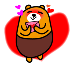 Liu-Lang Bear-LOVE Time sticker #14661630