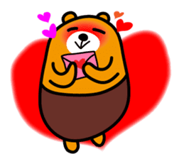 Liu-Lang Bear-LOVE Time sticker #14661630