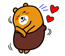 Liu-Lang Bear-LOVE Time sticker #14661632