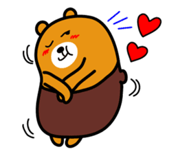 Liu-Lang Bear-LOVE Time sticker #14661632