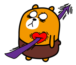 Liu-Lang Bear-LOVE Time sticker #14661636