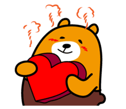 Liu-Lang Bear-LOVE Time sticker #14661639