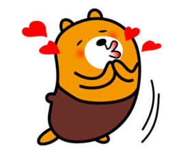Liu-Lang Bear-LOVE Time sticker #14661640