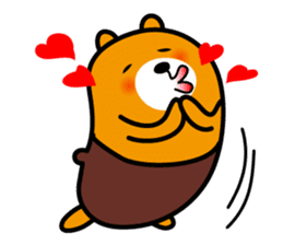 Liu-Lang Bear-LOVE Time sticker #14661640