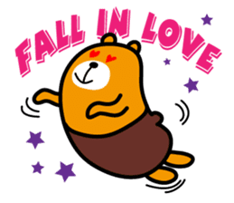 Liu-Lang Bear-LOVE Time sticker #14661643