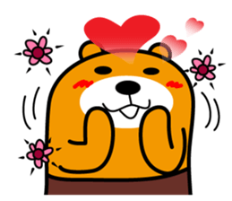 Liu-Lang Bear-LOVE Time sticker #14661644