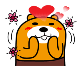 Liu-Lang Bear-LOVE Time sticker #14661644