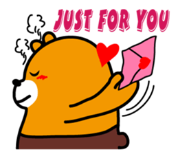 Liu-Lang Bear-LOVE Time sticker #14661645