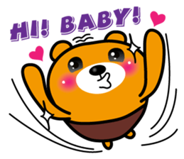 Liu-Lang Bear-LOVE Time sticker #14661647
