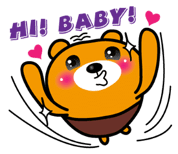 Liu-Lang Bear-LOVE Time sticker #14661647