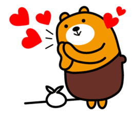 Liu-Lang Bear-LOVE Time sticker #14661648