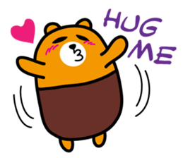 Liu-Lang Bear-LOVE Time sticker #14661650