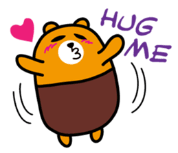 Liu-Lang Bear-LOVE Time sticker #14661650