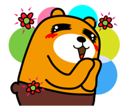 Liu-Lang Bear-LOVE Time sticker #14661651